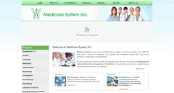 Desktop Screenshot of medicaresystem.in